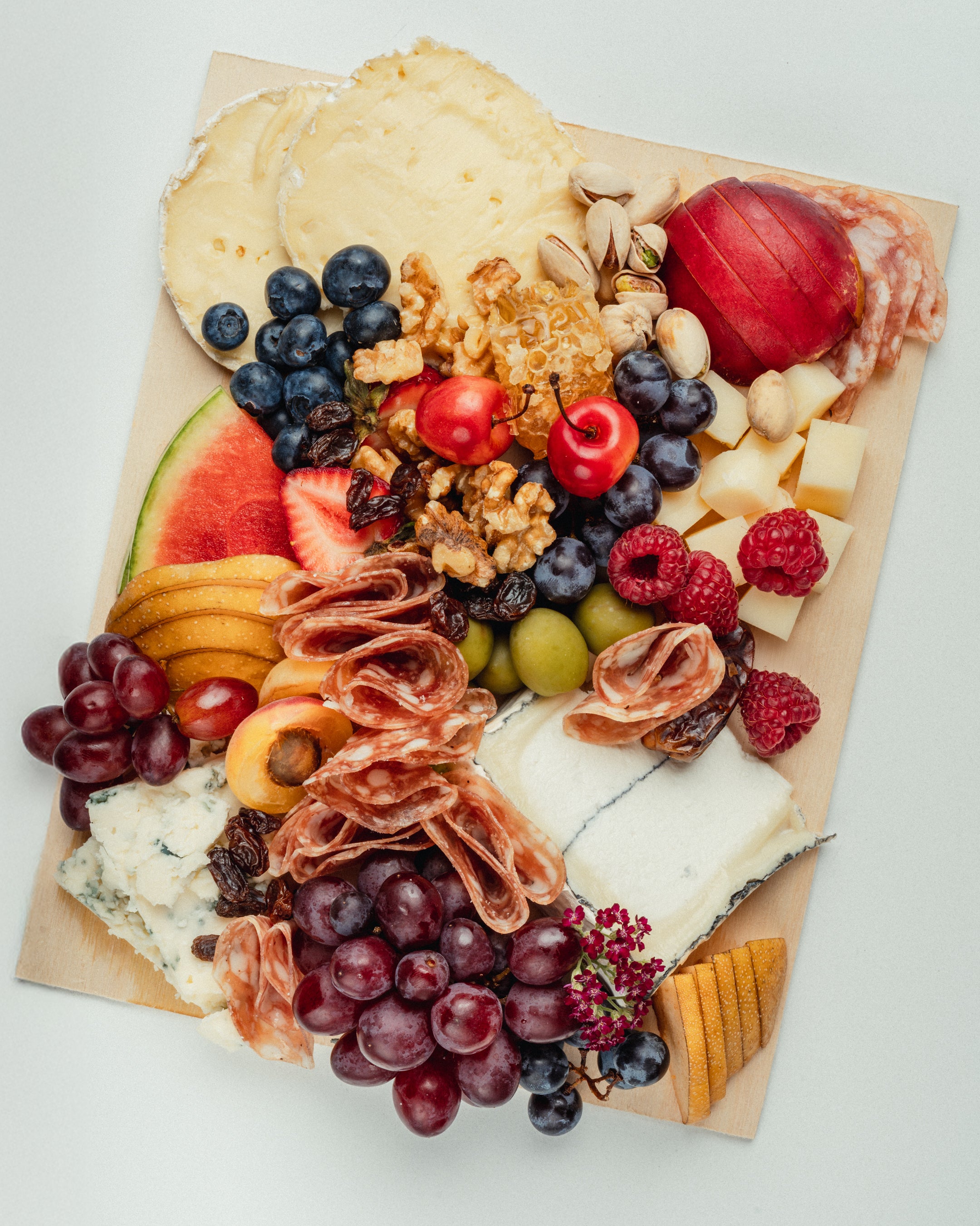 The Gather & Graze — Meat & Cheese Board (Serves 6–8)