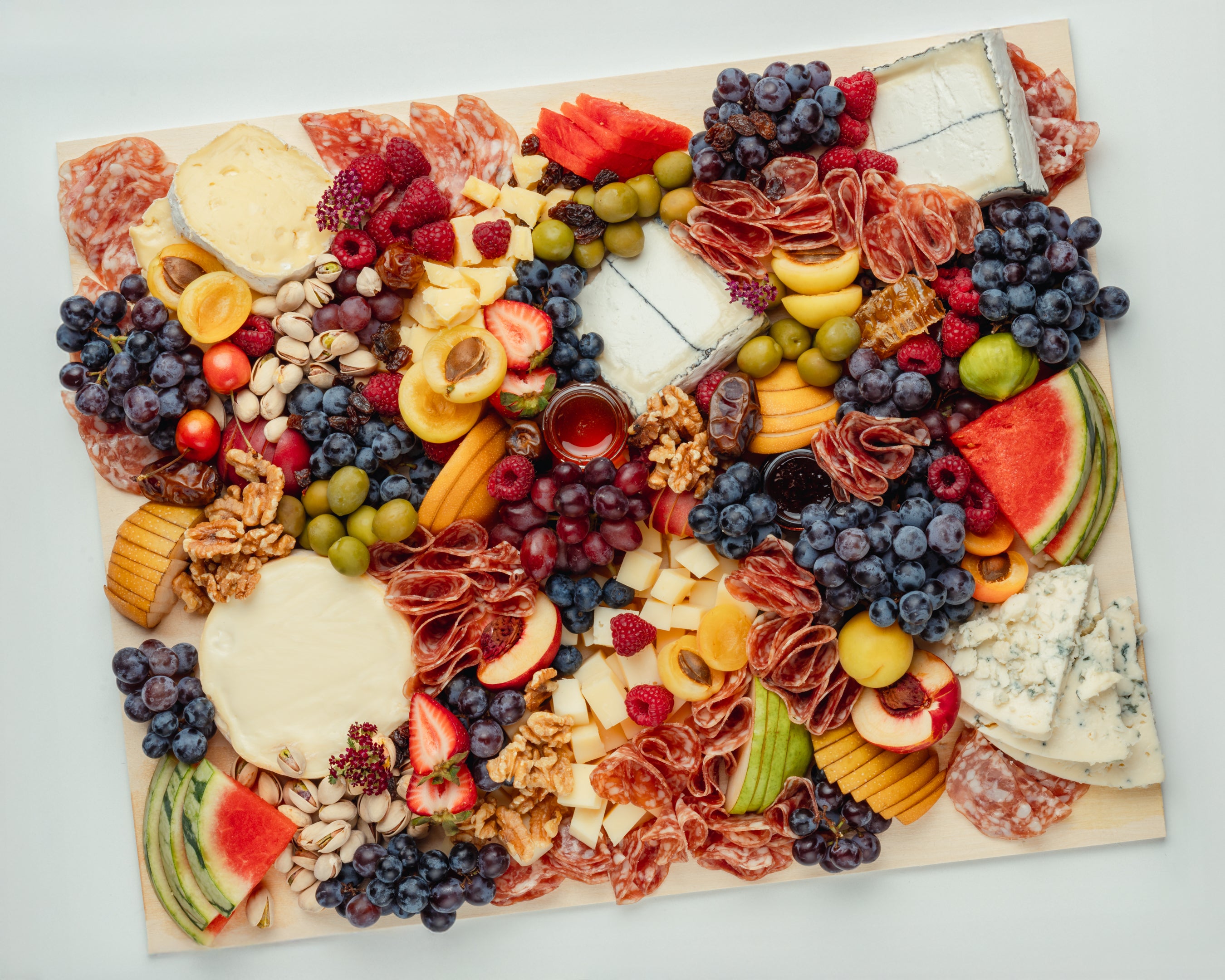 The Entertainer — Meat & Cheese Board (Serves 15–20)