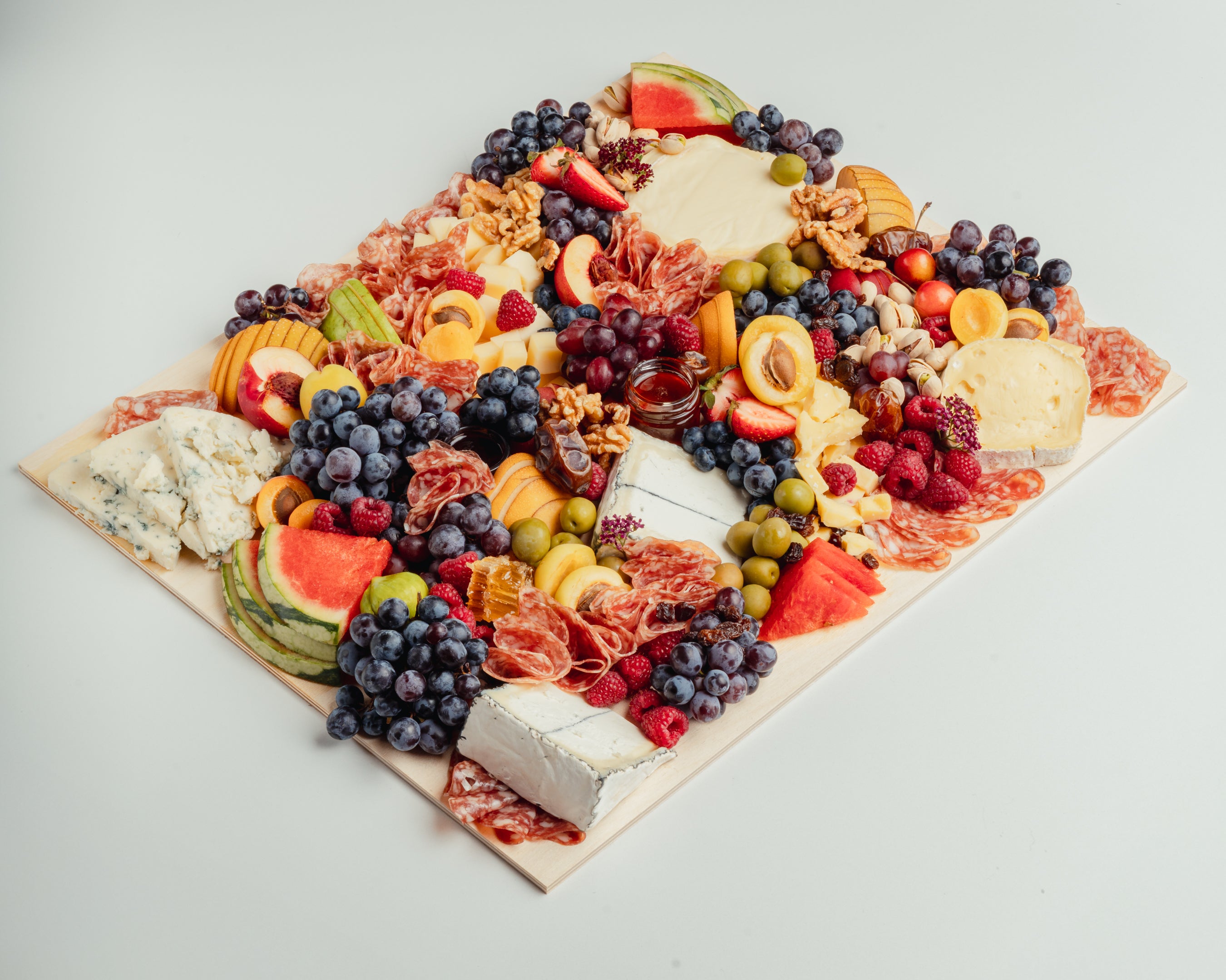 The Entertainer — Meat & Cheese Board (Serves 15–20)